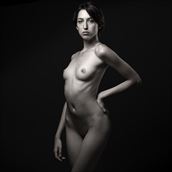 hazel low key artistic nude photo by photographer depa kote