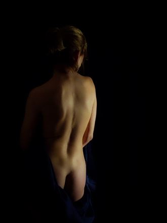 her back artistic nude photo by photographer demo vision