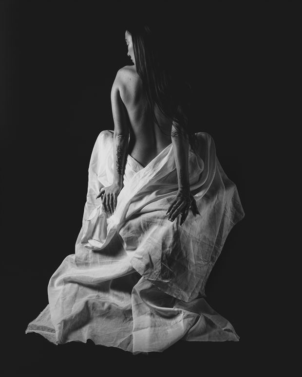 her form emerges chiaroscuro photo by photographer artphotovision