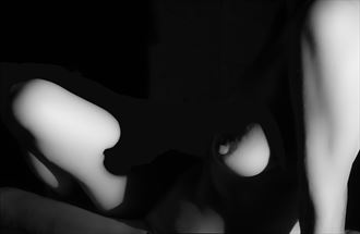 her shadows artistic nude photo by photographer demo vision