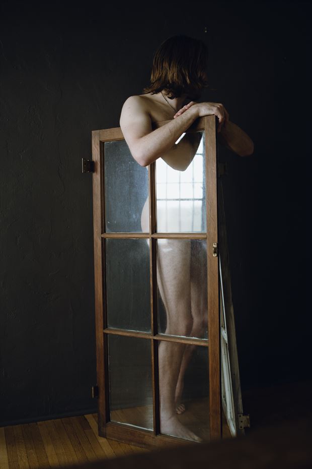 hiding in plain sight artistic nude photo by model tarzanrex
