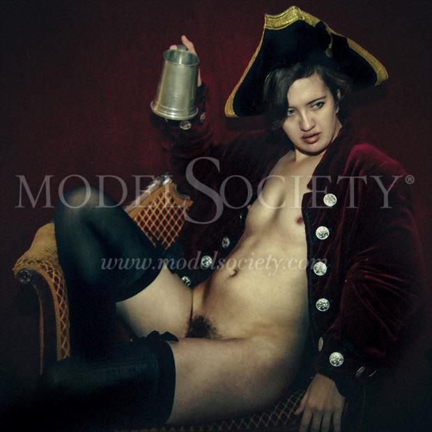 highwayman unmasked artistic nude photo by photographer gf morgan
