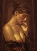 his florentine mistress artistic nude artwork by artist van evan fuller