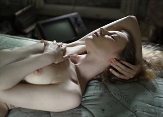 holding on artistic nude photo by photographer douglas ross