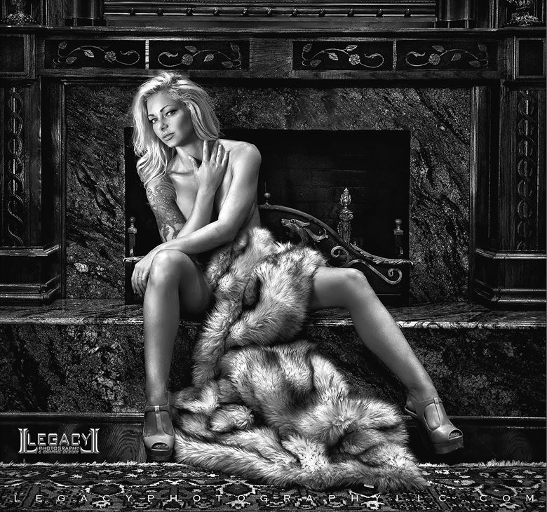 hot box and fur sensual photo by photographer legacyphotographyllc