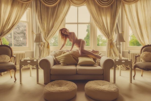house gardens in vogue artistic nude photo by photographer neilh