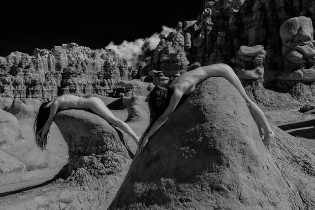 humans and hoodoos artistic nude photo by photographer philip turner