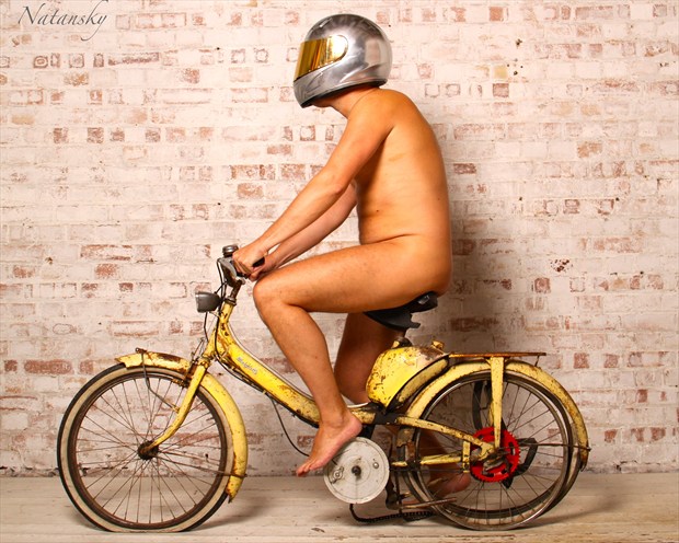 i like to ride my bicycle... Artistic Nude Photo by Photographer Natansky