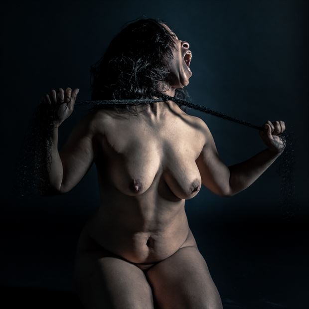 i m awake and i feel the pain artistic nude photo by photographer claude frenette