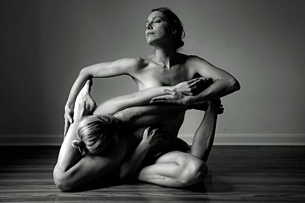 implied nude figure study photo by photographer werner lobert