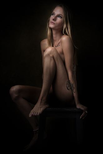 implied nude photo by model esther