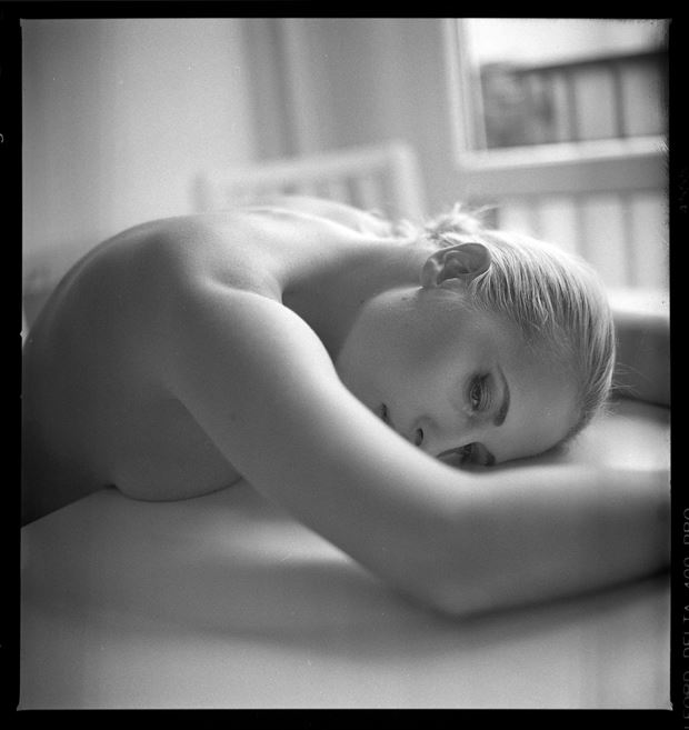 implied nude portrait photo by model poetic minx
