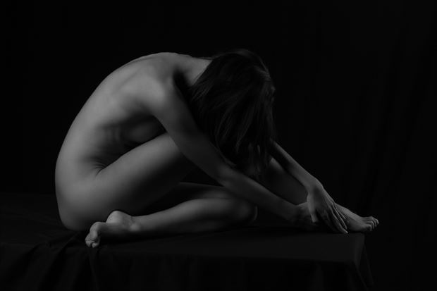 in darkness artistic nude artwork by photographer hmr638