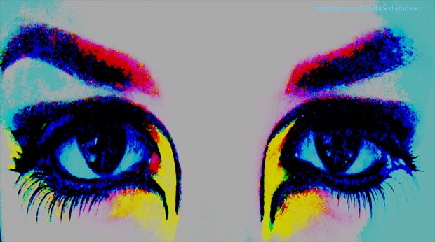 in her eyes Abstract Artwork by Photographer abrahamisaac