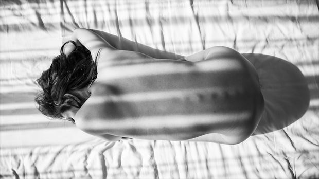 in my bed 002 artistic nude photo by photographer peter lik