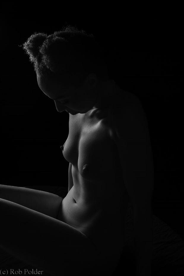 in the light artistic nude photo by model sabamodel