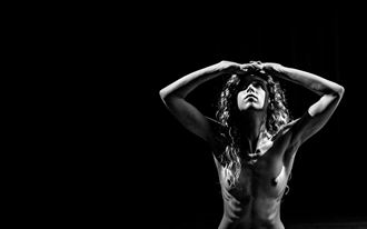 in the light artistic nude photo by photographer stephen