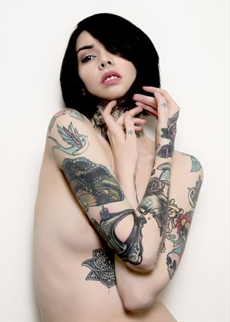 inked artistic nude photo by photographer the appertunist