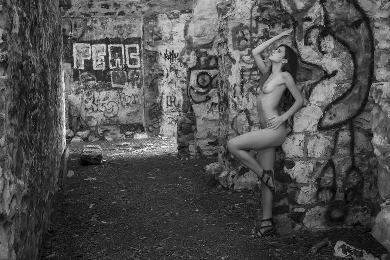inside the walls artistic nude photo by photographer opp_photog