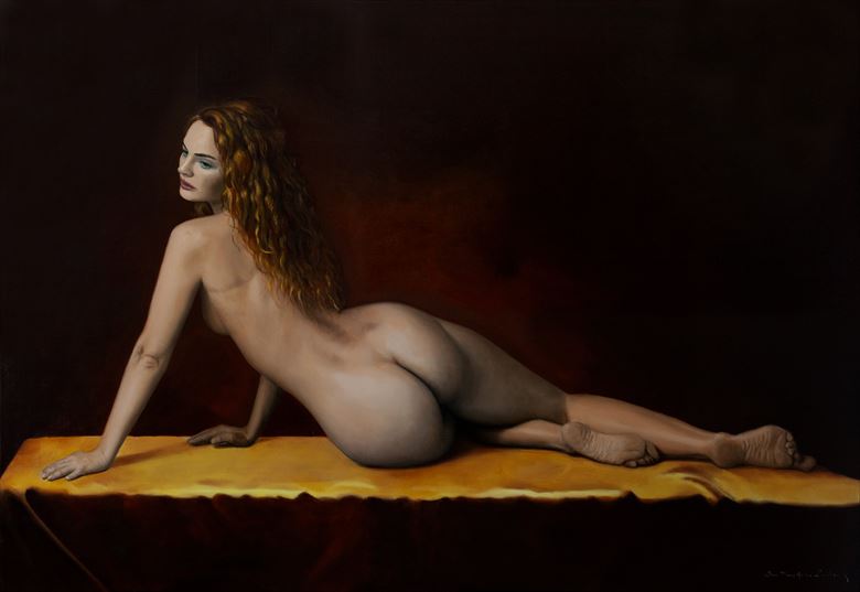 irina artistic nude artwork by artist j pierre a leclercq