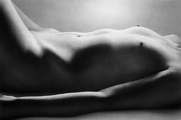italien skin acrylic pencil artistic nude artwork by artist johannes wessmark