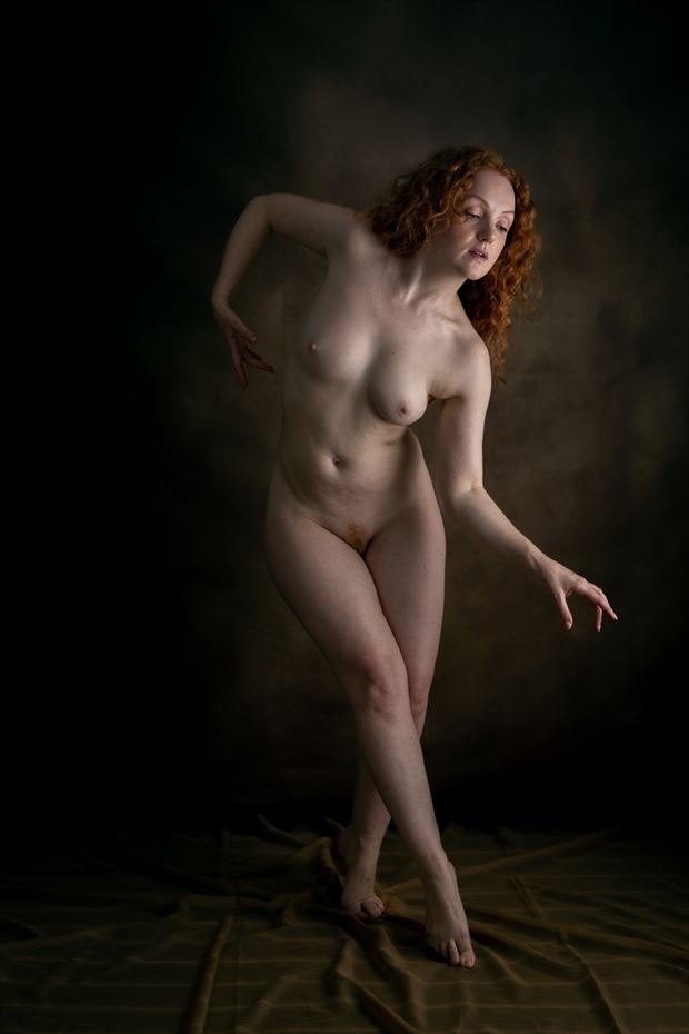 ivory flame artistic nude photo by photographer claude frenette
