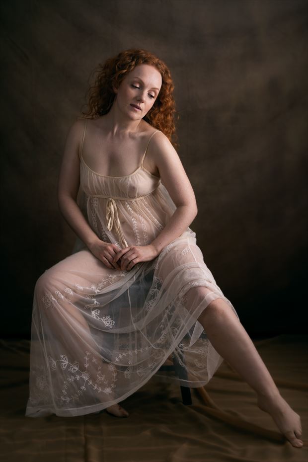ivory flame sensual photo by photographer claude frenette