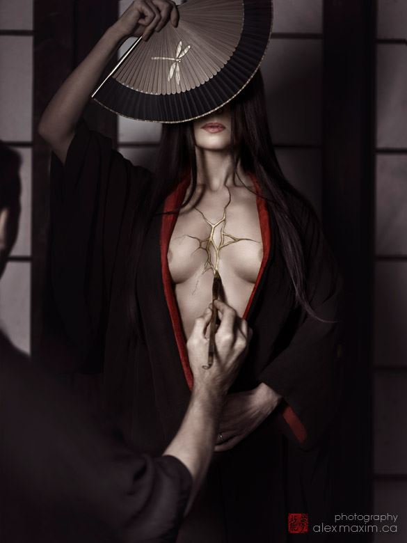 japanese art of kintsugi surreal photo by photographer alex maxim