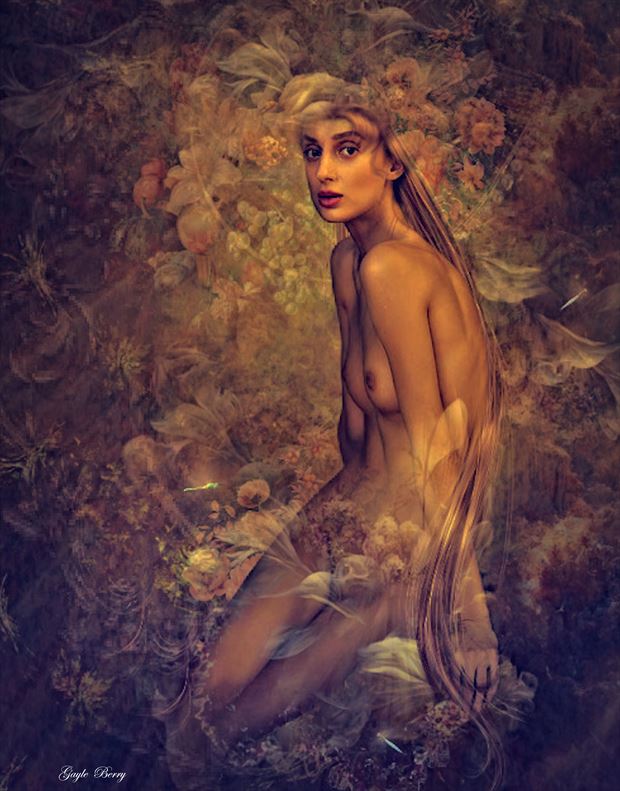 jessamine artistic nude artwork by artist gayle berry