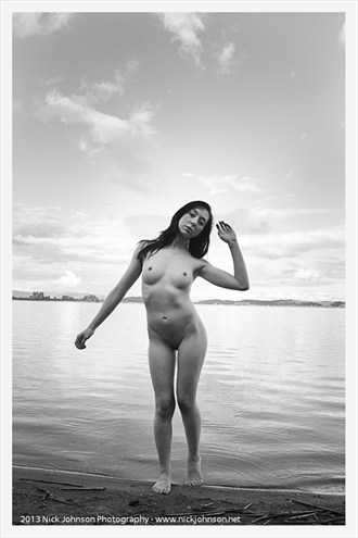 jessica by the lake artistic nude photo by photographer nickjohnson