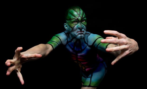 just being playful body painting photo by model lars