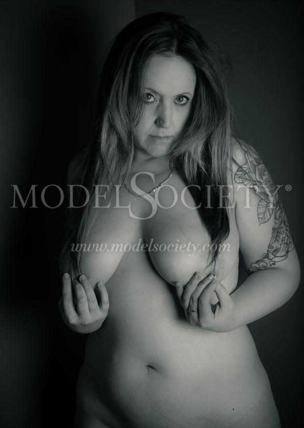 just long enough artistic nude photo by model charlie morgan