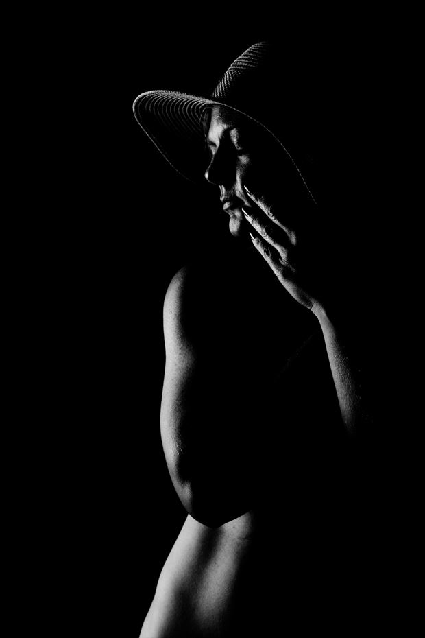 just my hat artistic nude photo by photographer andre