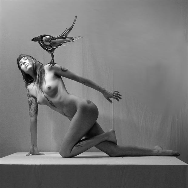karen s bird artistic nude photo by artist jean jacques andre