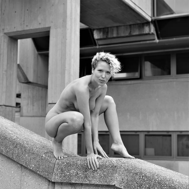 karl prager architecture with draco n artistic nude photo by photographer kees terberg