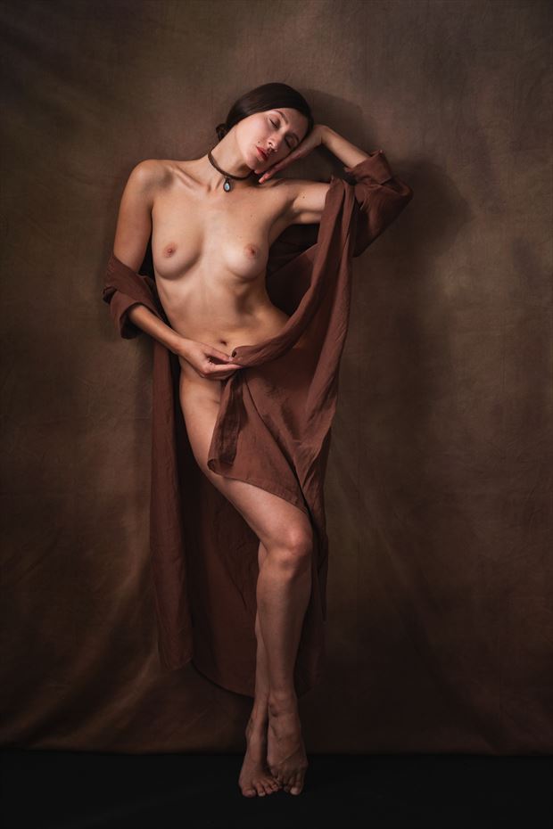 kate artistic nude photo by photographer claude frenette