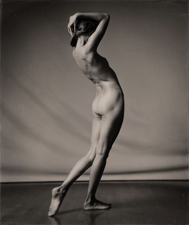 kate artistic nude photo by photographer george ekers