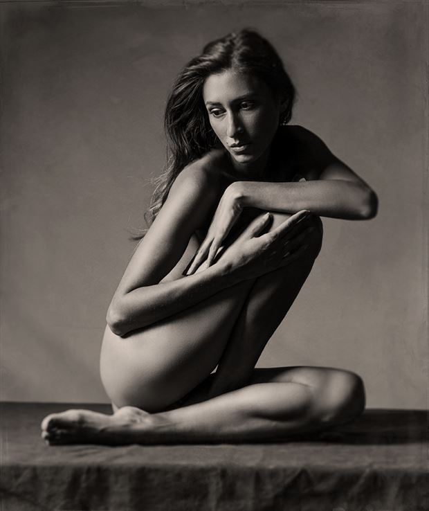 kate artistic nude photo by photographer george ekers