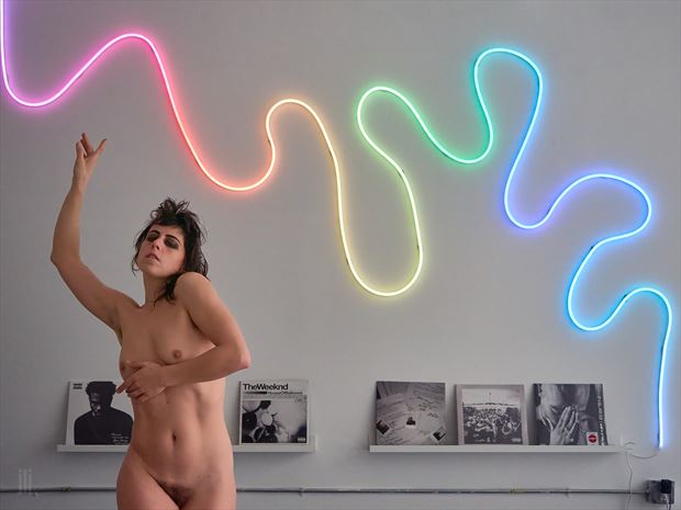 katlyn in the studio artistic nude photo by photographer james landon johnson