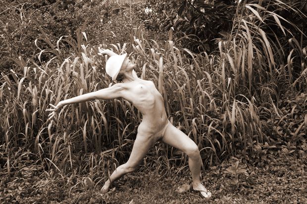 kauai dancing artistic nude photo by artist tzoltecart