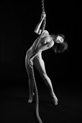 kayla and the rope artistic nude photo by photographer genuineburke