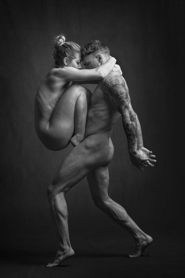 keep you on your toes artistic nude photo by photographer niall