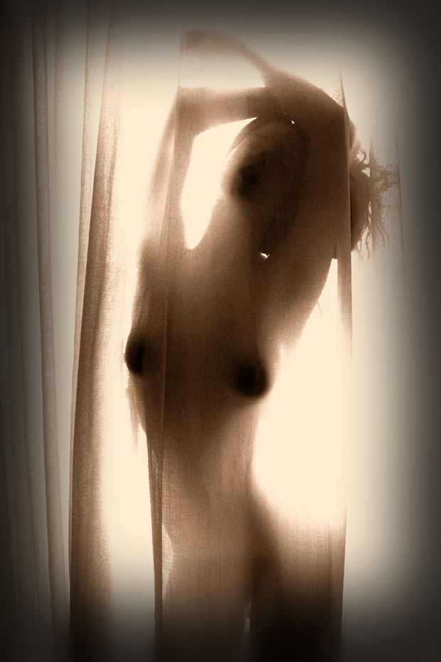 kelsey in back light artistic nude photo by photographer pblieden