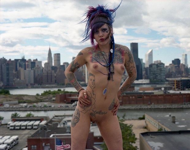 keyficer in brooklyn erotic photo by artist david a fitschen