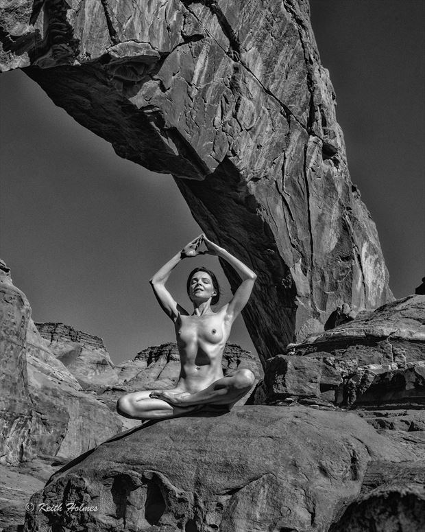 kristy at the arch artistic nude photo by photographer kholmes