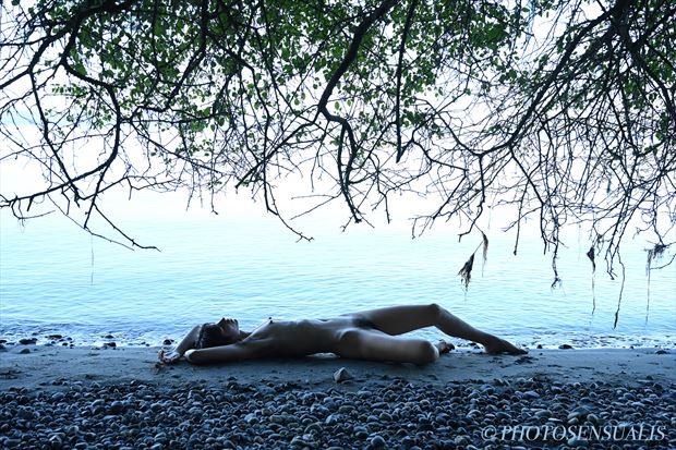 kyotocat on a little beach sensual photo by photographer photosensualis