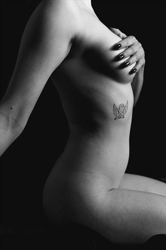 lady courage 2 artistic nude artwork by photographer brendan louw