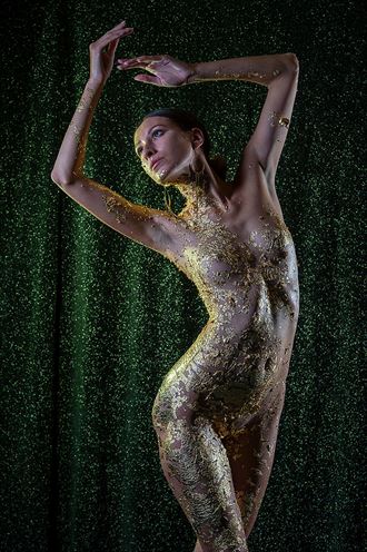 lady glitter one artistic nude artwork by photographer bacomer