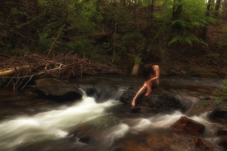 lady of the creek sensual photo by model ladycrystalrose