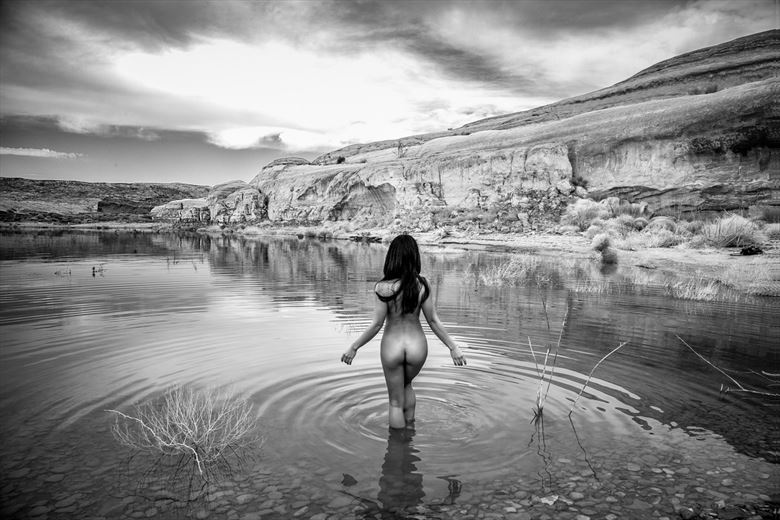 lake powell artistic nude photo by model april a mckay